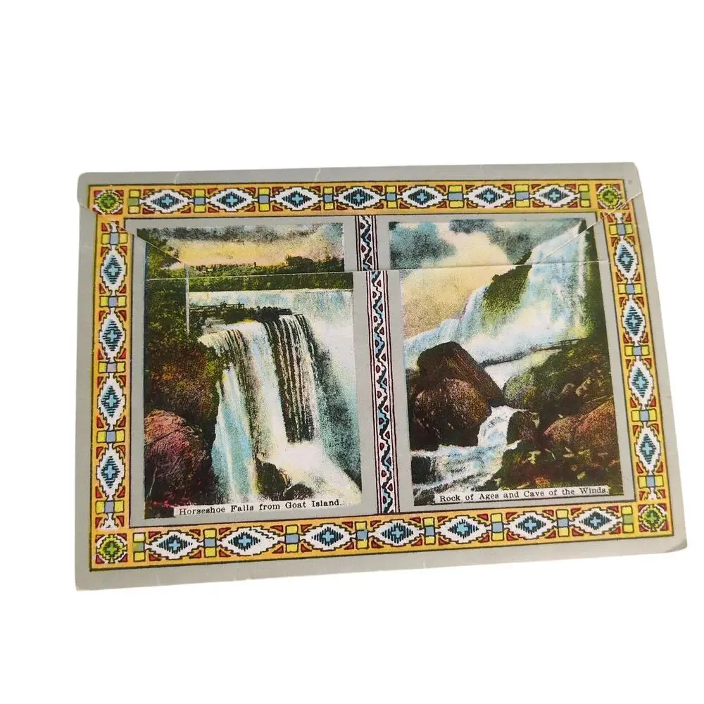 Souvenir Folder of Niagara Falls 1920s Fold-Out Postcards Horseshoe Rock‎ Ages+